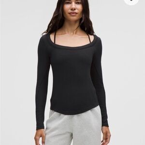 Lululemon Hold Tight Scoop Neck in Black Size 12